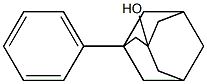 3-Hydroxy-1-phenyladamantane 结构式