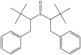 tert-Butylphenethyl sulfoxide 结构式