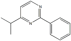 2-Phenyl-4-isopropylpyrimidine 结构式