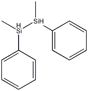 1,2-Diphenyl-1,2-dimethyldisilane 结构式