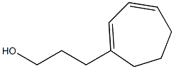 3-(1,3-Cycloheptadien-1-yl)propan-1-ol 结构式