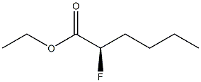 (2R)-2-Fluorohexanoic acid ethyl ester 结构式