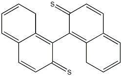 2,2'-Dithio-1,1'-binaphthalene 结构式