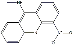 N-(4-Nitroacridin-9-yl)methanamine 结构式