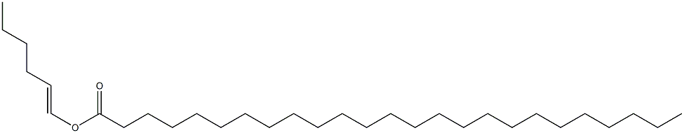 Pentacosanoic acid 1-hexenyl ester 结构式