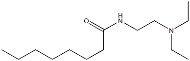 N-[2-(Diethylamino)ethyl]octanamide 结构式