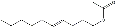 Acetic acid 4-decenyl ester 结构式