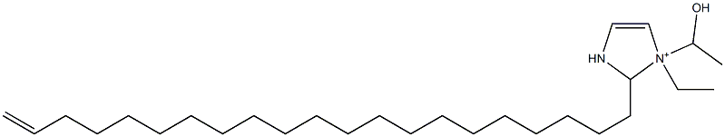 1-Ethyl-2-(20-henicosenyl)-1-(1-hydroxyethyl)-4-imidazoline-1-ium 结构式