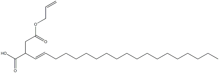 2-(1-Nonadecenyl)succinic acid 1-hydrogen 4-allyl ester 结构式