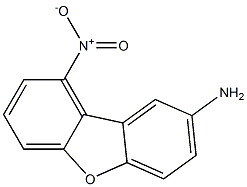 8-Amino-1-nitrodibenzofuran 结构式