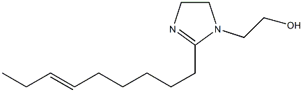 2-(6-Nonenyl)-2-imidazoline-1-ethanol 结构式