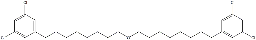 3,5-Dichlorophenyloctyl ether 结构式