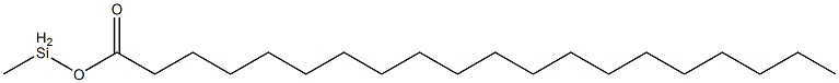 Icosanoic acid methylsilyl ester 结构式