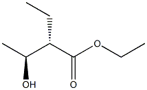 (S)-2-[(S)-1-Hydroxyethyl]butyric acid ethyl ester 结构式