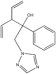 1-(Phenyl)-1-(1,4-pentadien-3-yl)-2-(1H-1,2,4-triazol-1-yl)ethanol 结构式
