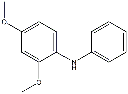 2,4-Dimethoxy-N-phenylaniline 结构式