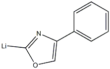 4-Phenyl-2-oxazolyllithium 结构式