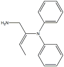 N',N'-Diphenyl-2-butene-1,2-diamine 结构式