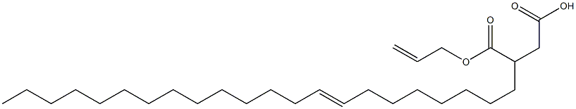 3-(8-Docosenyl)succinic acid 1-hydrogen 4-allyl ester 结构式