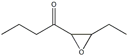 1-(3-Ethyloxiranyl)-1-butanone 结构式