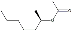 (-)-Acetic acid (R)-1-methylhexyl ester 结构式