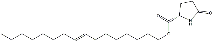 (S)-5-Oxopyrrolidine-2-carboxylic acid 8-hexadecenyl ester 结构式