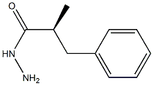 [S,(+)]-2-Benzylpropionic acid hydrazide 结构式