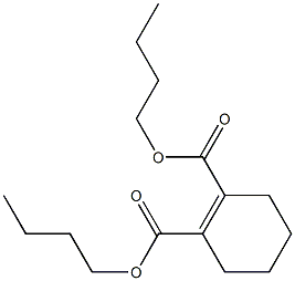 1-Cyclohexene-1,2-dicarboxylic acid dibutyl ester 结构式