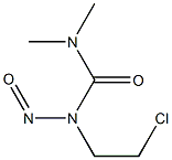 1-(2-Chloroethyl)-1-nitroso-3,3-dimethylurea 结构式