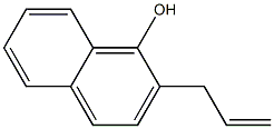 2-Allylnaphthalene-1-ol 结构式