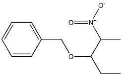 3-(Benzyloxy)-2-nitropentane 结构式