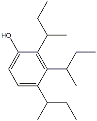 2,3,4-Tri-sec-butylphenol 结构式