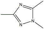 1,3,5-Trimethyl-1H-1,2,4-triazole 结构式