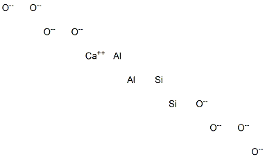 Dialuminum calcium disilicon octaoxide 结构式