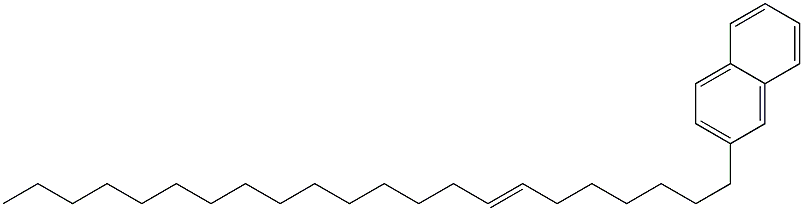 2-(7-Docosenyl)naphthalene 结构式