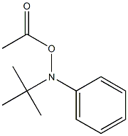 N-tert-Butyl-N-acetoxyaniline 结构式