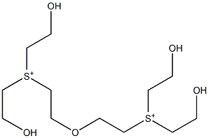 Oxybisethylenebis[bis(2-hydroxyethyl)sulfonium] 结构式