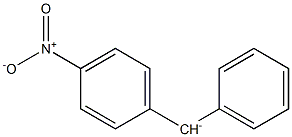 (4-Nitrophenyl)phenylmethanide 结构式