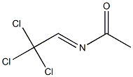 N-(2,2,2-Trichloroethylidene)acetamide 结构式