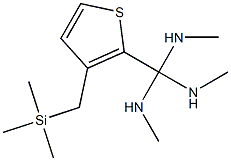 2-(Trimethylaminiomethyl)-3-(trimethylsilylmethyl)thiophene 结构式