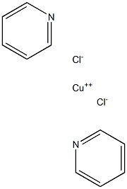 Dipyridinecopper(II) dichloride 结构式
