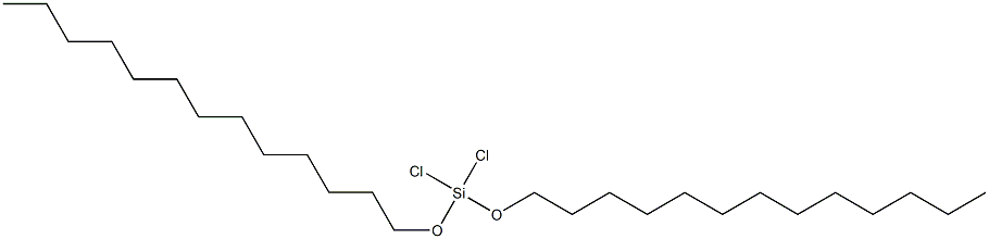 Dichlorobis(tridecyloxy)silane 结构式