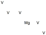 Pentavanadium magnesium 结构式