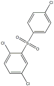 2,5-Dichlorophenyl 4-chlorophenyl sulfone 结构式