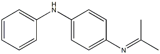 N-Phenyl-N'-isopropylidene-1,4-benzenediamine 结构式