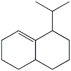 1,2,3,4,4a,5,6,7-Octahydro-1-isopropylnaphthalene 结构式