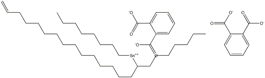 Bis[phthalic acid 1-(14-pentadecenyl)]dioctyltin(IV) salt 结构式