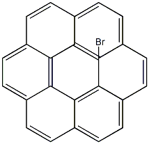 9-Bromodinaphtho[2,1-c:1',2'-g]phenanthrene 结构式