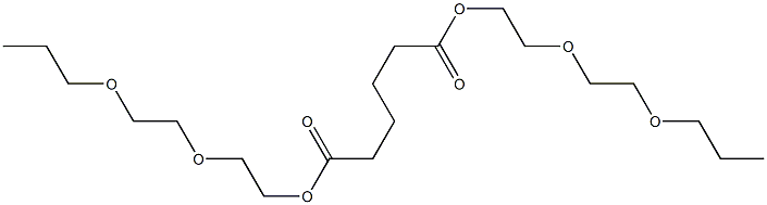 Adipic acid bis[2-(2-propoxyethoxy)ethyl] ester 结构式