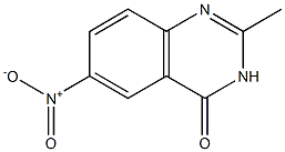 2-Methyl-6-nitroquinazolin-4(3H)-one 结构式